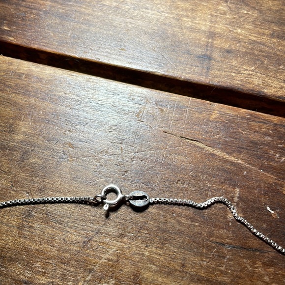 GBL Vintage Italian Sterling Silver Box Chain, 18.5 Inches - Picture 10 of 16